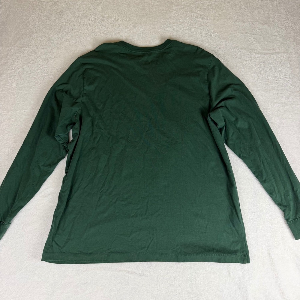 Jordan Mens XXL Green Long Sleeve Pixel Graphic T-Shirt Jumpman 23 Logo - Picture 4 of 7